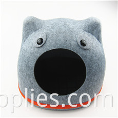 Washable felt Cat Bed wool Cave wool cat bed kitten gift bed